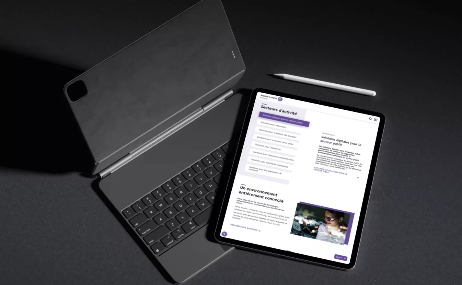 Organisation et pilotage agile Kanban pour le support, la sécurité et la maintenance du portail extranet B2B Drupal d'Alcatel Lucent