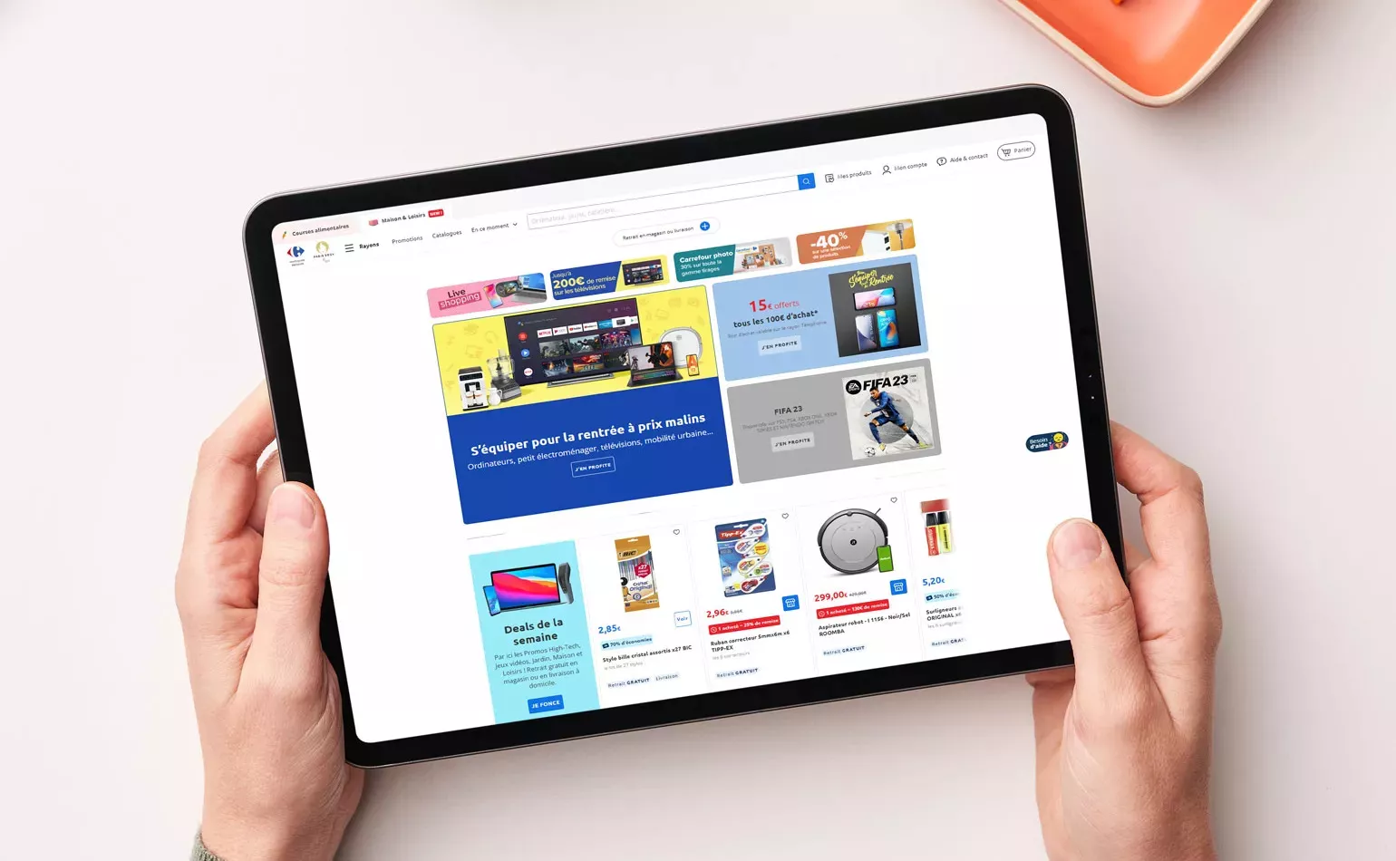 Organisation, méthodologie agile Scrum et processus DevOps pour la refonte et l'optimisation de l'écosystème digital Drupal de Carrefour.