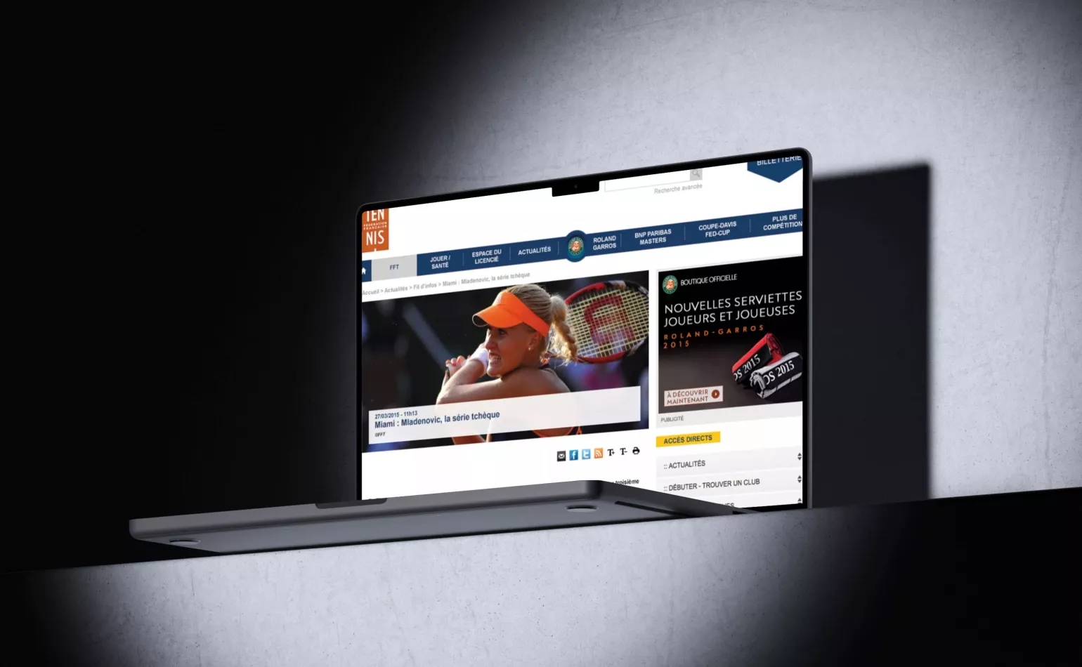 Plateforme web Drupal 10 de la Fédération Française de Tennis optimisée pour les pics de trafic par AODB.